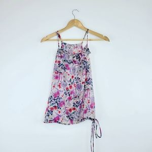 AMERICAN EAGLE | sheer floral sleeveless top small